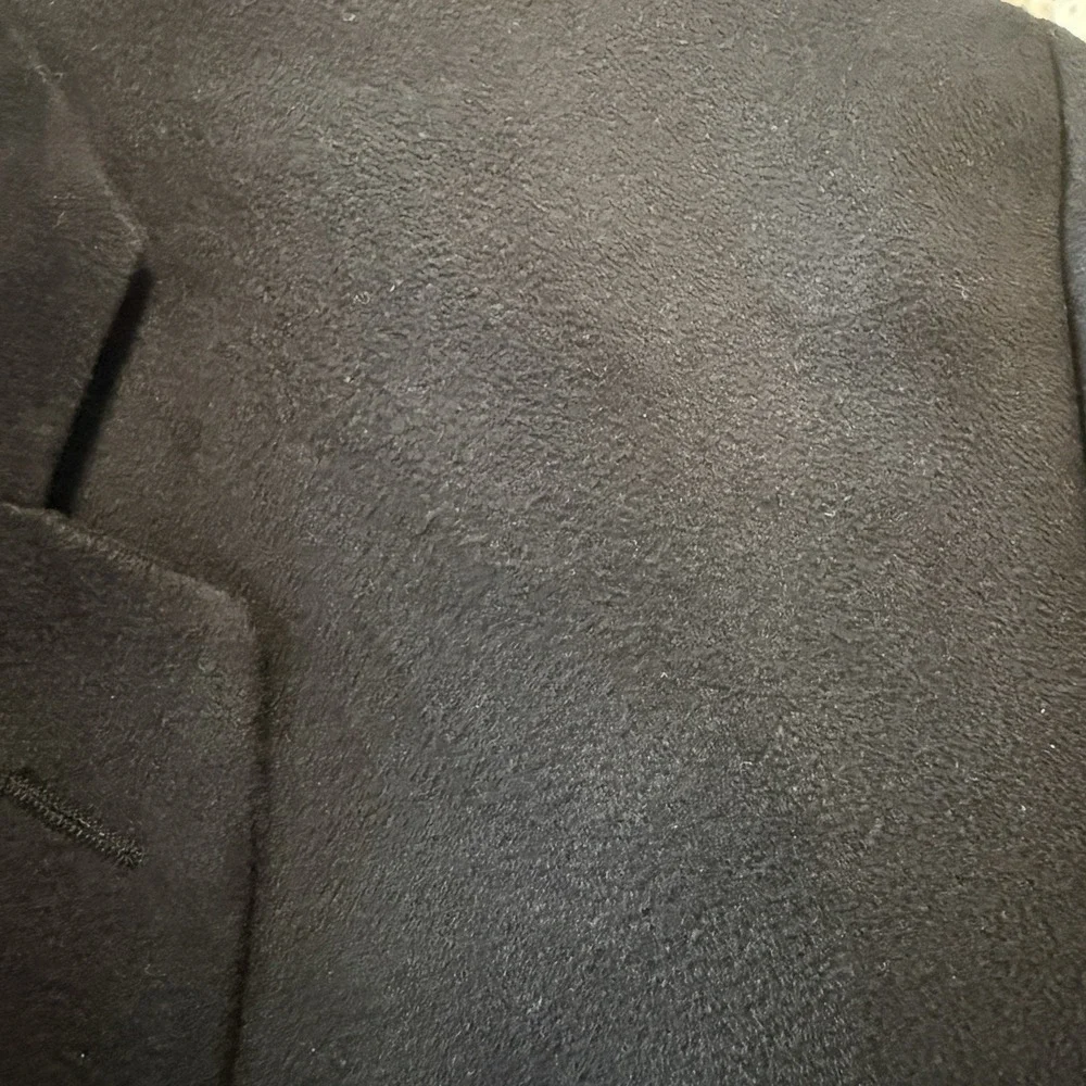 Vtg 98 Chaps Ralph Lauren Mens Black Micro Fiber Blazer‎ Sport Coat 46 R Union